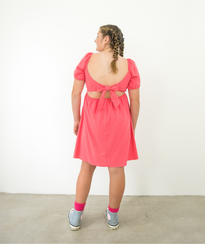 Sherbert Rachel Dress Watermelon Back